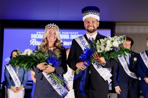 homecoming royalty 2025, carson kitts and olivia kitts