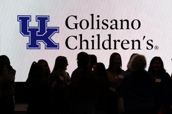 Golisano Children's Logo and spectators 