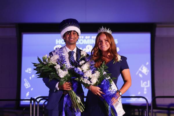 Ali Kashif and Molly Bachman were named 2026 UK Homecoming king and queen