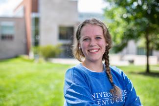 Transfer Student Smiling