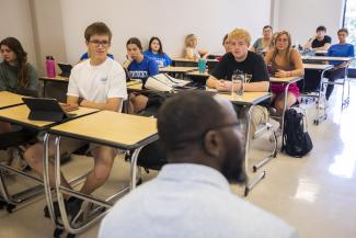 Students in classroom