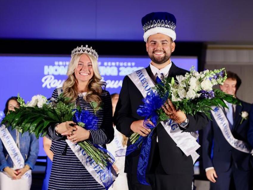 homecoming royalty 2025, carson kitts and olivia kitts
