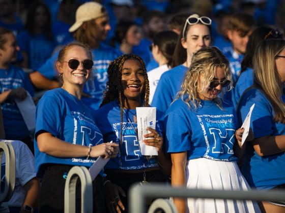 Photo of girls at big blue U