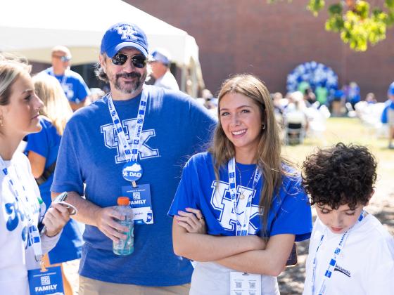 Family at family weekend